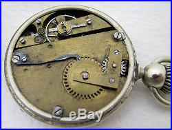 Antique Roskopf Patent Pocket Watch Parts Repair