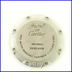 Cartier Pasha Seatimer 3025 Black Dial 
