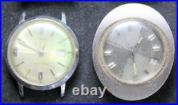 (10) Automatic Self-Winding Mens Watch Lot Benrus Timex Parts/Repair Lot 2