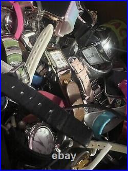 10 Pounds Watches Mix, Men Woman Untested New And Used For Resale, Parts, Repair