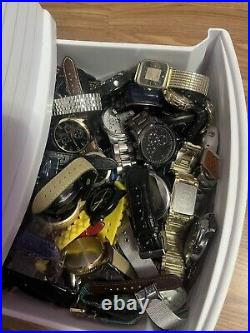 10 Pounds Watches Mix, Men Woman Untested New And Used For Resale, Parts, Repair