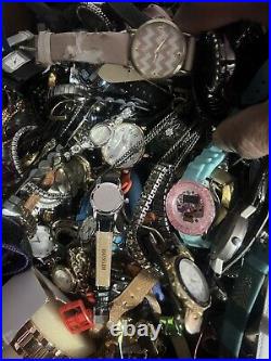 10 Pounds Watches Mix, Men Woman Untested New And Used For Resale, Parts, Repair