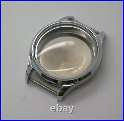 10 Watch Cases New old Stock Nickel 35.22mm Wide Manual Watch Repair Parts 3A5