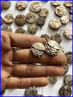 100 Vintage Watch Movements Lot Automatic Manual Mixed Brands Parts Repair Scrap