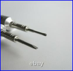 10PCS Set Watch Repair Screwdriver Weight Sleeves Wooden Box Durable Spare Parts