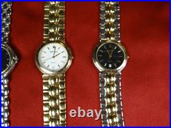 10pc Wristwatch Lot, Men's, Simon Chang, France, Parts or Repair