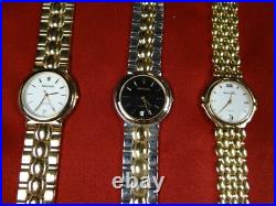 10pc Wristwatch Lot, Men's, Simon Chang, France, Parts or Repair