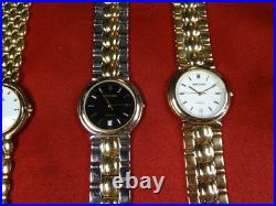 10pc Wristwatch Lot, Men's, Simon Chang, France, Parts or Repair