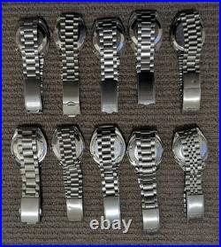 10x Original Seiko 5 Watches Automatic 17/21 Jewels For Repair /Parts Japan Made
