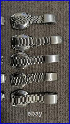 10x Original Seiko 5 Watches Automatic 17/21 Jewels For Repair /Parts Japan Made