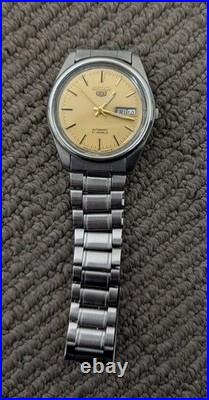 10x Original Seiko 5 Watches Automatic 17/21 Jewels For Repair /Parts Japan Made