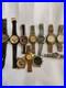 11x Automatic VTG Watches Lot-Mixed Brands-Untested-Good Movements Parts/Repair