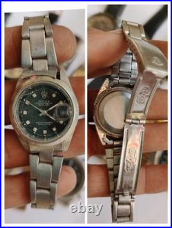 11x Automatic VTG Watches Lot-Mixed Brands-Untested-Good Movements Parts/Repair