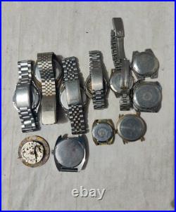 11x Vintage Mechanical Watch Movements Lot Mixed Jewels For Parts or Repair 11x Vintage Mechanical Watch Movements Lot Mixed Jewels For Parts or Repair