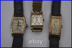 12 AMAZING Vintage Watch Collection Lot AS-IS. Part Parts/Repair