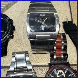 13-Qty Watch Lot for Parts Repair Seiko Suunto Michael Kors Denver Some Runners