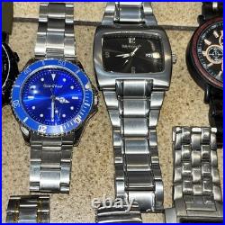 13-Qty Watch Lot for Parts Repair Seiko Suunto Michael Kors Denver Some Runners