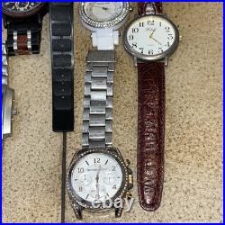 13-Qty Watch Lot for Parts Repair Seiko Suunto Michael Kors Denver Some Runners