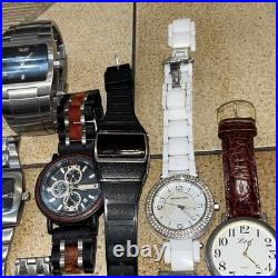 13-Qty Watch Lot for Parts Repair Seiko Suunto Michael Kors Denver Some Runners