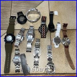 13-Qty Watch Lot for Parts Repair Seiko Suunto Michael Kors Denver Some Runners
