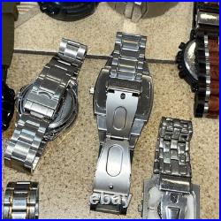 13-Qty Watch Lot for Parts Repair Seiko Suunto Michael Kors Denver Some Runners