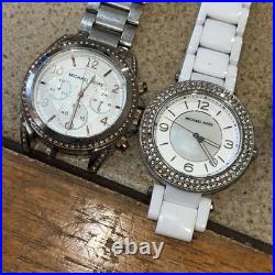 13-Qty Watch Lot for Parts Repair Seiko Suunto Michael Kors Denver Some Runners