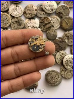 130x Vintage Watch Movements Lot Mixed Mechanical Automatic Manual Parts Repair