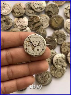 130x Vintage Watch Movements Lot Mixed Mechanical Automatic Manual Parts Repair
