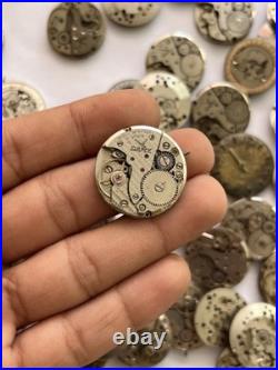 130x Vintage Watch Movements Lot Mixed Mechanical Automatic Manual Parts Repair