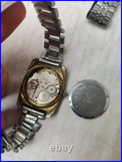 13x Vintage Mechanical Watch Movements For Parts or Repair Mixed Jewels or Brand