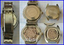15-lot Vintage DIVER Wristwatch for Parts Repair 1970s Sicura Mortima Men Ladies