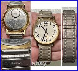 17pc Vintage TIMEX Watch Lot Mens Ladies Mechanical Quartz AS IS PARTS/REPAIRS