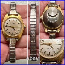 17pc Vintage TIMEX Watch Lot Mens Ladies Mechanical Quartz AS IS PARTS/REPAIRS