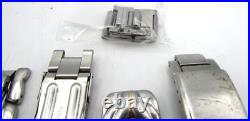 18-22mm RANGE SEIKO & CITIZEN STAINLESS STEEL BANDS WATCH PARTS REPAIR LOT W64