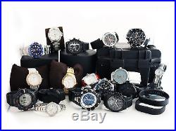 18 Watch Lot Invicta Casio Fitbit Bulova & More For Parts / Repair / Resell