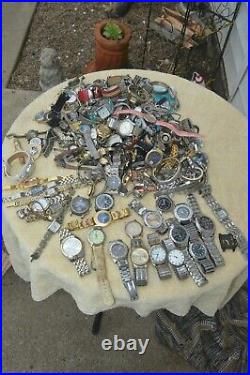 180 Plus Watches Vtg & Modern Estate find Unchecked SOLD AS IS PARTS OR REPAIR