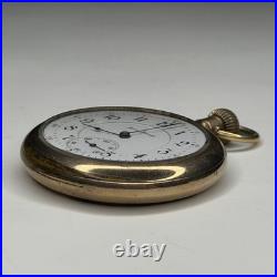 1904 Illinois Sangamo 16s 21j Railroad Gold Filled Pocket Watch PARTS/REPAIR