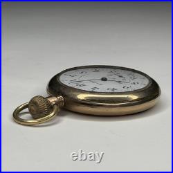 1904 Illinois Sangamo 16s 21j Railroad Gold Filled Pocket Watch PARTS/REPAIR