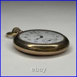 1904 Illinois Sangamo 16s 21j Railroad Gold Filled Pocket Watch PARTS/REPAIR