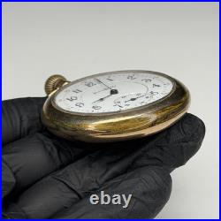 1904 Illinois Sangamo 16s 21j Railroad Gold Filled Pocket Watch PARTS/REPAIR