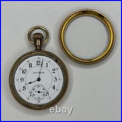 1904 Illinois Sangamo 16s 21j Railroad Gold Filled Pocket Watch PARTS/REPAIR