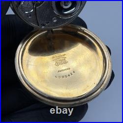 1904 Illinois Sangamo 16s 21j Railroad Gold Filled Pocket Watch PARTS/REPAIR