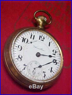 1907 Hamilton 21 Jewel Pocket Watch Model 940 18 Size LS SW For Parts or Repair