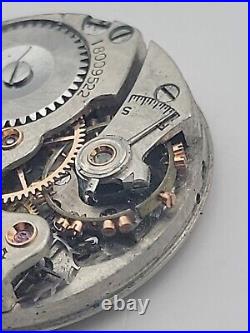 1910 Waltham Maximus L-10 Pocket Watch Movement 10L 17J For Repairs
