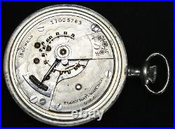 1913 Elgin Grade 317 18s 15j Pocket Watch with OF Case Parts/Repair