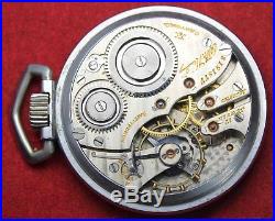 1914 Hampden Model 5 William McKinley 16s 17j Pocket Watch Parts/Repair