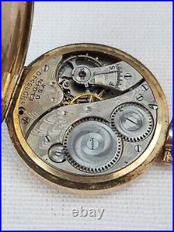 1916 Lady Elgin wrist Watch w BOX case sz 5/0 20yr case grade 432 repair parts