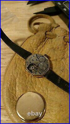 1920s OMEGA Ladies 14k yellow gold watch wire lug part or repair