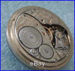 1922 Elgin 21j 16s Father Time Railroad Watch Parts Or Repair