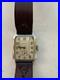 1927 BULOVA’Breton’ 14kt White Gold Filled Mens Art Deco Watch For Parts/Repair